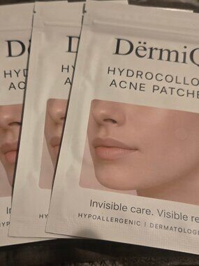 8 packs of 36 patches DermiQ Hydrocolloid Acne Patches total 288 patches